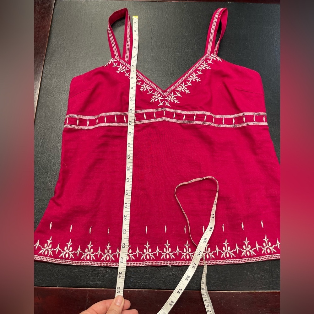 Old Navy linen blend tank size large - Picture 9 of 9